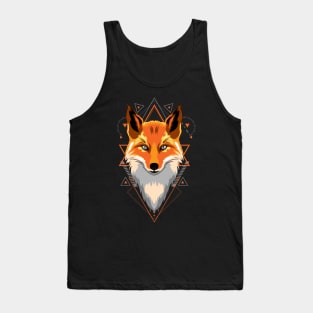 fox rainwbow Tank Top